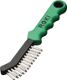Drahtbürste ROKI® L.225mm, NW-Nr.: 4000840774 0,35mm VA 2-reihig, LESSMANN