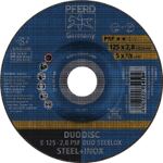 Kombischeibe PSF DUODISC, NW-Nr.: 4000841379 STEELOX, D125xS1,9mmKörnung 46 gekr.  