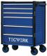 Werkzeugwagen TREND 2.0 B745xT475xH950mm 300kg 6 Schubl.152-tlg.Stahlbl.TECWERK