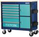 Rollwerkbank PLUS 2.0 T Außen-B1090xT500xH1055mm Schubl.7 30kg 500kg TECWERK