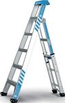 Teleskop-Kombileiter Multimaster 5 Alu.Stufen 5 max.Gesamtbelastung 150kg ZARGES