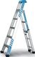 Teleskop-Kombileiter Multimaster 5 Alu.Stufen 5 max.Gesamtbelastung 150kg ZARGES