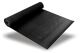 Gummi-Breitriefenmatte schwarz, 3 mm stark 1000 mm breit, 10 m/Ro., Rückseite stoffgemustert   