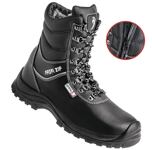 Sicherheitswinterstiefel Magnus-Profi Gr.43 schwarz Leder glatt