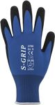 Feinstrick-Handschuh S-Grip Gr.10 blau/schwarz EN 388 PSA II