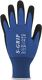 Feinstrick-Handschuh S-Grip Gr.8 blau/schwarz EN 388 PSA II