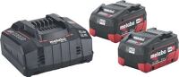 Akku-Set Basic 5,5 LiHD 18 V 2x5,5 (LiHD) Ah Krt.METABO