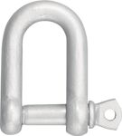 Schäkel Trgf.100kg Bügel/Bolzen 6mm ger.Form VE=50 St.