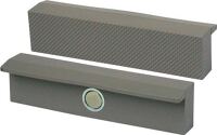 Schraubstockschutzbacke f.Backen-B.120mm m.Prismen PU BROCKHAUS
