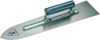 Bodenlegerkelle L.500mm B.110/80mm gehärtet,m.H-Heft STA S.1,2mm JUNG PRODUCT