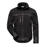 Softshelljacke ALPHA Gr.M schwarz ELYSEE