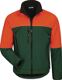 Waldarbeiter-Softshelljacke SANDDORN Gr.L grün/orange ELYSEE