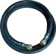 Gasschlauch L.1,8m ID 6,3mm Wandst.3mm schwarz