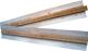 Keramische Badsicherung B 25,4mm B1 11,1mm H 6,3mm T 1,6mm Halbrundnut