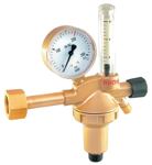 Flaschendruckminderer Flowmeter Argon/CO? 200bar 1-stufig 30l/min GCE RHÖNA