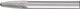 Frässtift RBF D.6mm Kopf-L.18mm Schaft-D.6mm HM Verz.5 PFERD