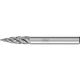 Frässtift SPG D.6mm Kopf-L.18mm Schaft-D.6mm HM Verz.STEEL PFERD