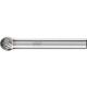 Frässtift KUD D.8mm Kopf-L.7mm Schaft-D.6mm HM Verz.3 PLUS PFERD