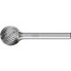 Frässtift KUD D.16mm Kopf-L.14mm Schaft-D.6mm HM Verz.3 PLUS PFERD