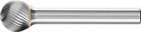 Frässtift KUD D.12mm Kopf-L.10mm Schaft-D.6mm HM Verz.5 PFERD