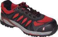 Sicherheitsschuh PRO STEP Gr.42 schwarz/rot S1P SRC EN ISO 20345,EN 61340-4-3