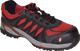 Sicherheitsschuh PRO STEP Gr.42 schwarz/rot S1P SRC EN ISO 20345,EN 61340-4-3