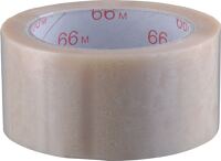 Verpackungsklebeband PVC, NW-Nr.: 3000265541 farblos L.66m B.50mm Rl.   