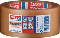 Verpackungsklebeband PVC, NW-Nr.: 3000265548 tesapack® 4124 farblos, L.66m B.50mm Rl.TESA Länge 66m Breite 50mm, Rolle  