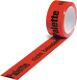 Warnklebeband PP, NW-Nr.: 3000265562 Pal.n.belasten L.66, m,B.50mm rot Rl.TRANSPAK