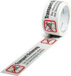 Warnklebeband PP, NW-Nr.: 3000265565 Transportsicherung L.66, m,B.50mm weiß Rl.TRANSPAK   