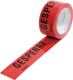 Warnklebeband PP Gesperrt, NW-Nr.: 3000265568 L.66 m,B.50mm rot, Rl.TRANSPAK