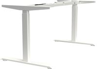 Steh-Sitz Tischgestell weiß RAL 9010 H.695-1145mm BMB