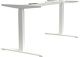 Steh-Sitz Tischgestell weiß RAL 9010 H.695-1145mm BMB