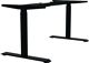 Steh-Sitz Tischgestell schwarz RAL 9017 H.695-1145mm BMB
