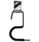 Gerätehalter 818, NW-Nr.: 3000274349 Drahtstärke 6,0mm mit, schwarzem Haftgummi überzogen  