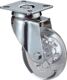 Lenkrolle D.75mm Trgf.50kg m.Platte Ku.transp.BS ROLLEN