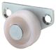 Bettkastenrolle D.30mm Trgf.40kg Material Ku.m.Platte