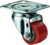 Lenkrolle D.35mm, NW-Nr.: 3000275159 Trgf.100kg m.Platte PU BS, ROLLEN   