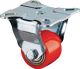 Bockrolle 35mm 100kg PU, NW-Nr.: 3000275186 90 +/- 3 Shore A, Kugell.60x60mm STA BS ROLLEN