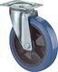 Lenkrolle D.100mm Trgf.140kg Ku.Platte L102xB84mm