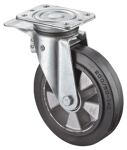 Schwerlastlenkrolle, NW-Nr.: 3000275477 D.125mm Trgf.220kg, Totalfesteller Elastikgummi 138x110mm  