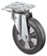 Schwerlastlenkrolle, NW-Nr.: 3000275477 D.125mm Trgf.220kg, Totalfesteller Elastikgummi 138x110mm