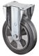 Schwerlast-Bockrolle, NW-Nr.: 3000275482 D.100mm Trgf.150kg, Elastikgummi 138mm 110mm BS ROLLEN