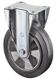 Schwerlast-Bockrolle, NW-Nr.: 3000275493 D.125mm Trgf.200kg, Elastikgummi 105mm 85mm BS ROLLEN