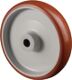 Ersatzrad D.200mm Trgf.380kg PU Achs-D.20mm Nabenl.58mm BS ROLLEN