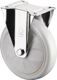 Bockrolle D.125mm Trgf.450kg Ku.Platte L138xB110mm Farbe Rl.weiß BS ROLLEN