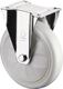 Bockrolle D.125mm Trgf.450kg Ku.Platte L135xB110mm Farbe Rl.weiß BS ROLLEN