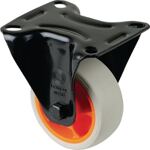 Bockrolle 150mm 250kg, NW-Nr.: 3900275645 Guß-PUR 138x109mm Alu.BS, ROLLEN Rl.hellgrau BS ROLLEN  