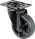 Lenkrolle D.100mm Trgf.110kg Ku.Platte L104xB80mm BS ROLLEN