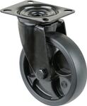 Lenkrolle D.125mm Trgf.120kg Ku.Platte L104xB80mm BS ROLLEN